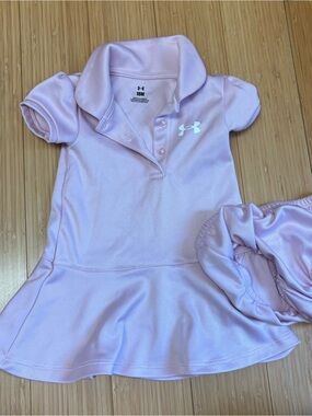 Under Armour Light Pink Girls' Polo Dress